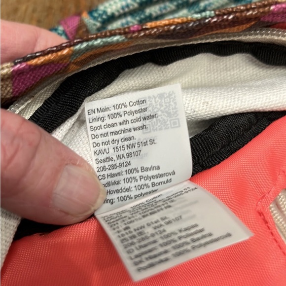 NWT Kavu Rope Bag-Jumble Dash - Picture 5 of 6